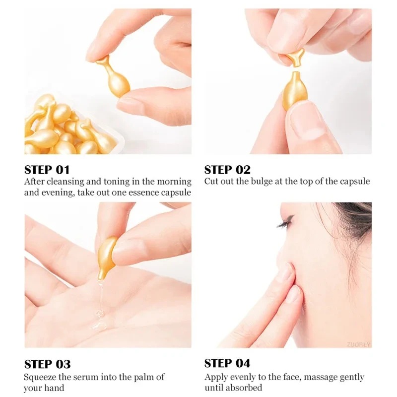 50PCS Face Serum Hyaluronic Ac - Placenta Extract Serum 评论和价格