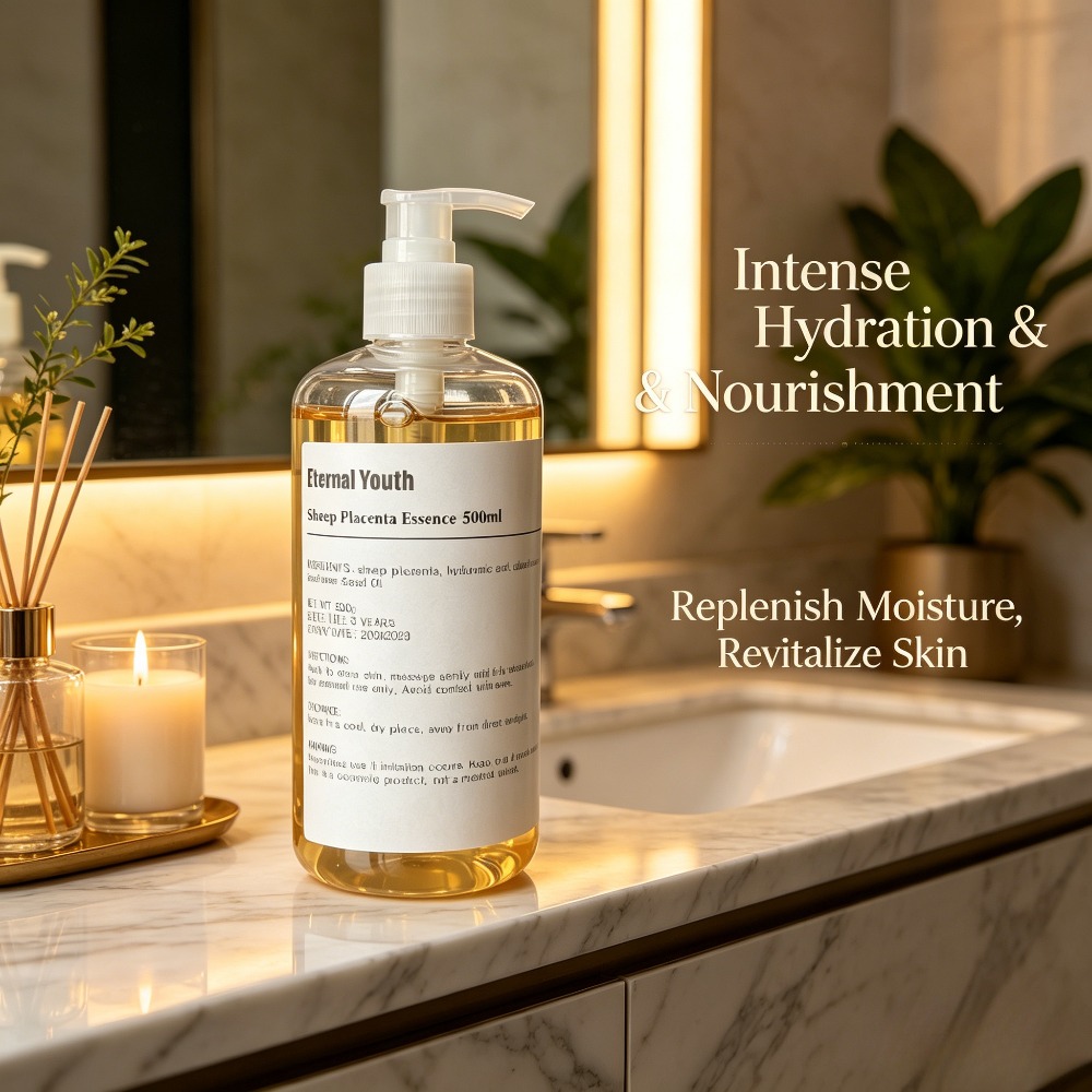 500ml Sheep Placenta Essence L - Placenta Extract Serum 评论和价格