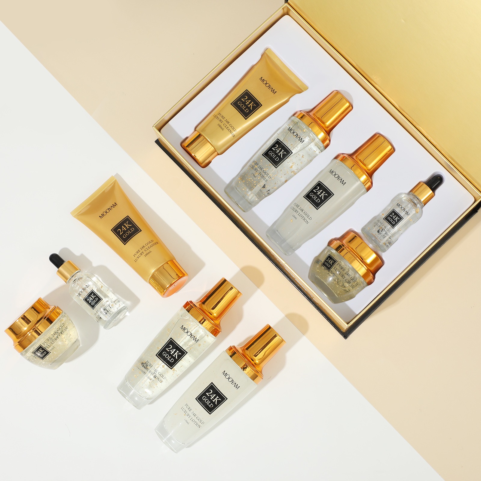 24K Gold LUXURY Moisturizin An - Luxury Skincare Line 评论和价格
