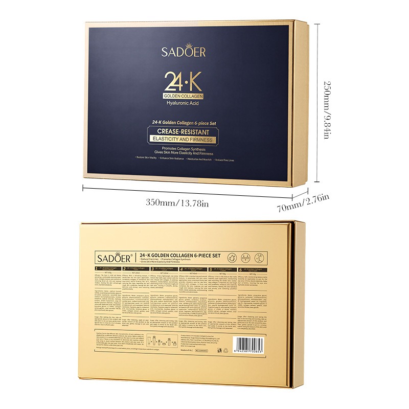 24K Gold Collagen Protein Skin - Luxury Skincare Kit 评论和价格