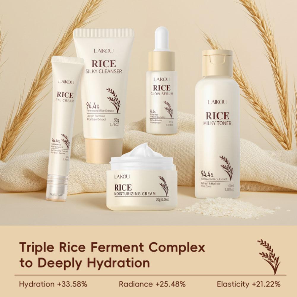 Rice Skin Care Set for Women & - Luxury Skincare Kit 评论和价格
