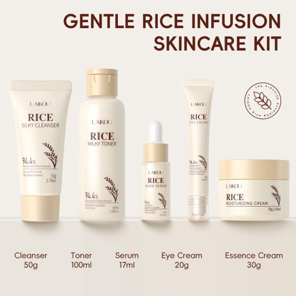 Rice Skin Care Set for Women & - Luxury Skincare Kit 评论和价格